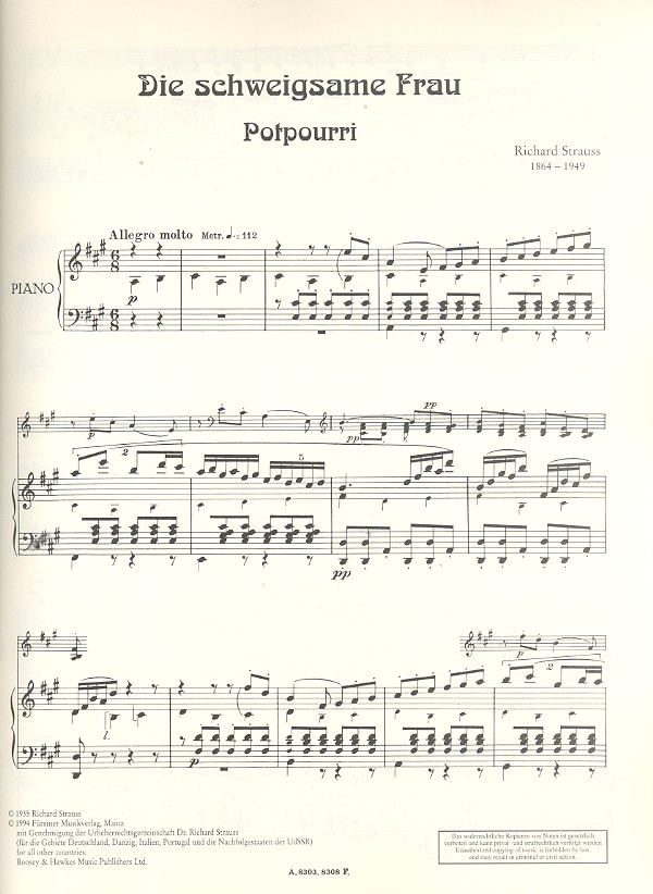 Die schweigsame Frau op.80