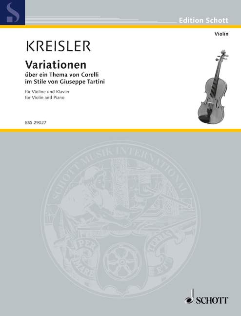 Variationen über ein Thema von Corelli F-Dur Nr. 9