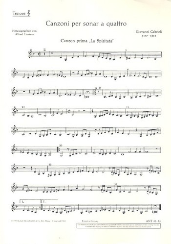 Canzoni