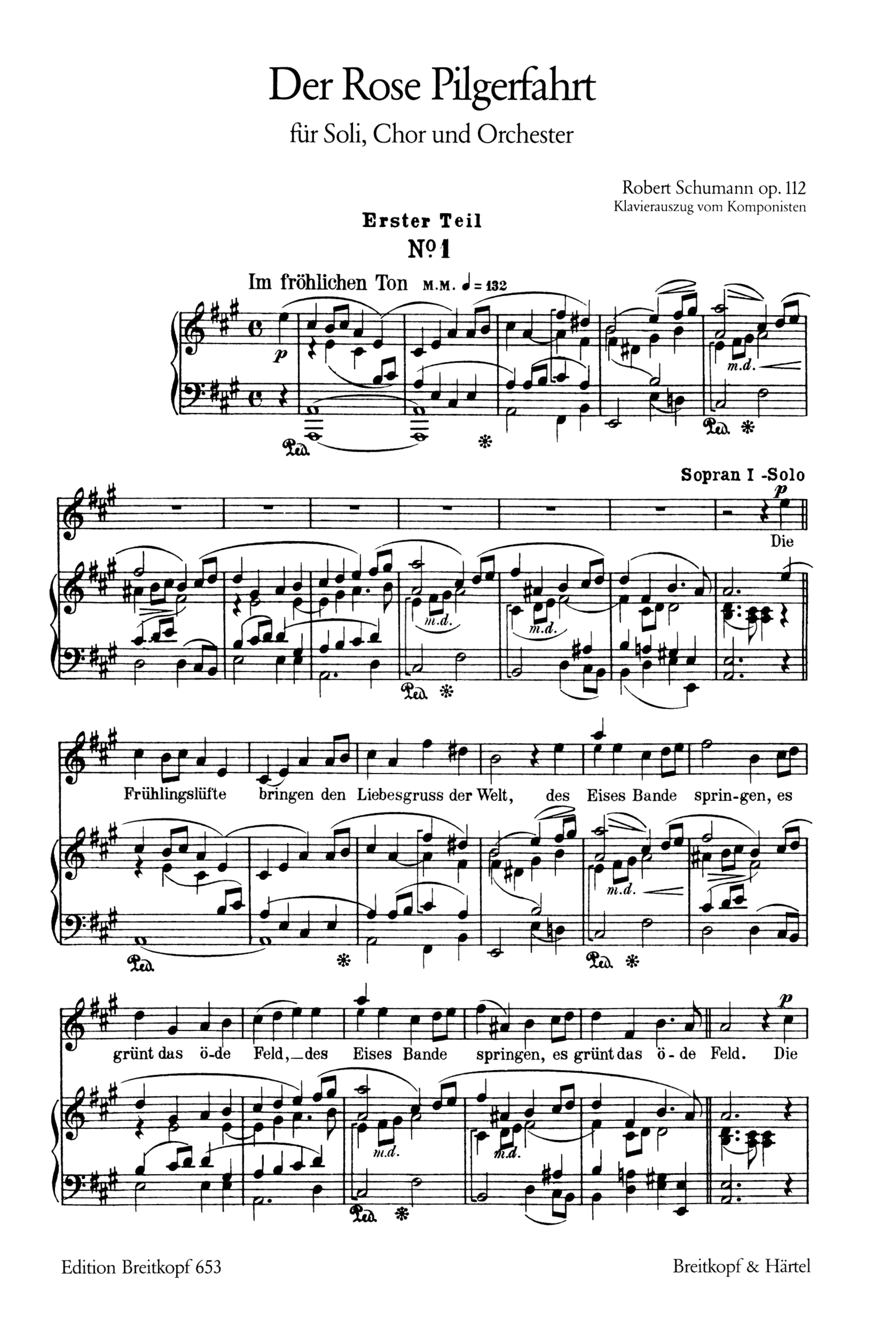 Der Rose Pilgerfahrt op.112