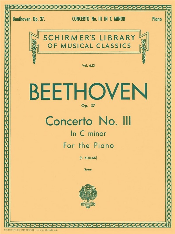 Concerto in c Minor no.3 op.37