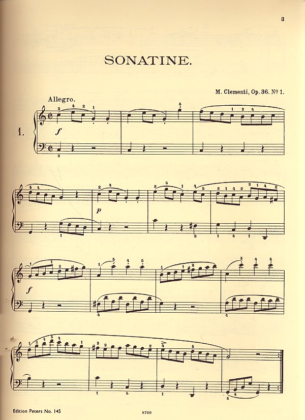 Sonatinen op.36, op.37 und op.38