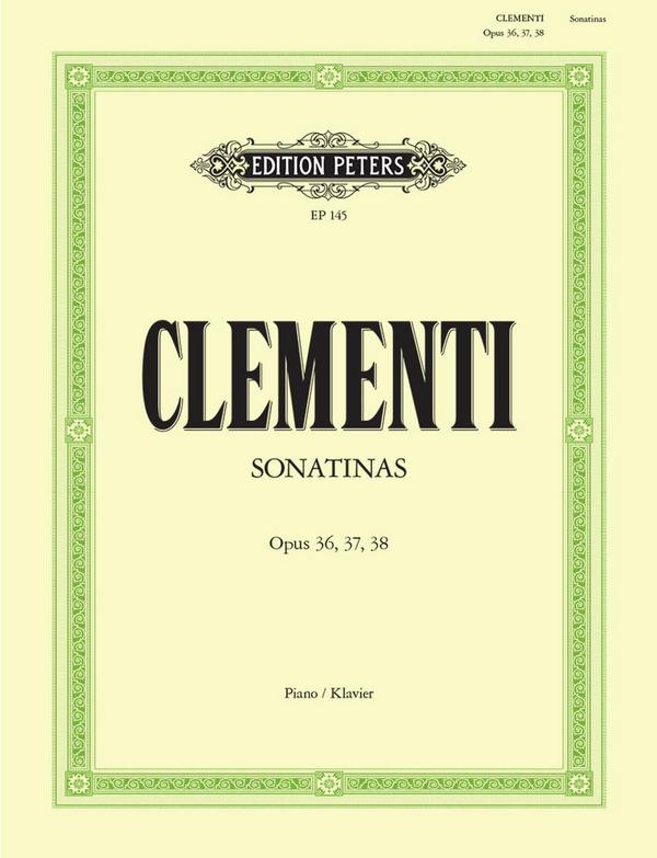 Sonatinen op.36, op.37 und op.38