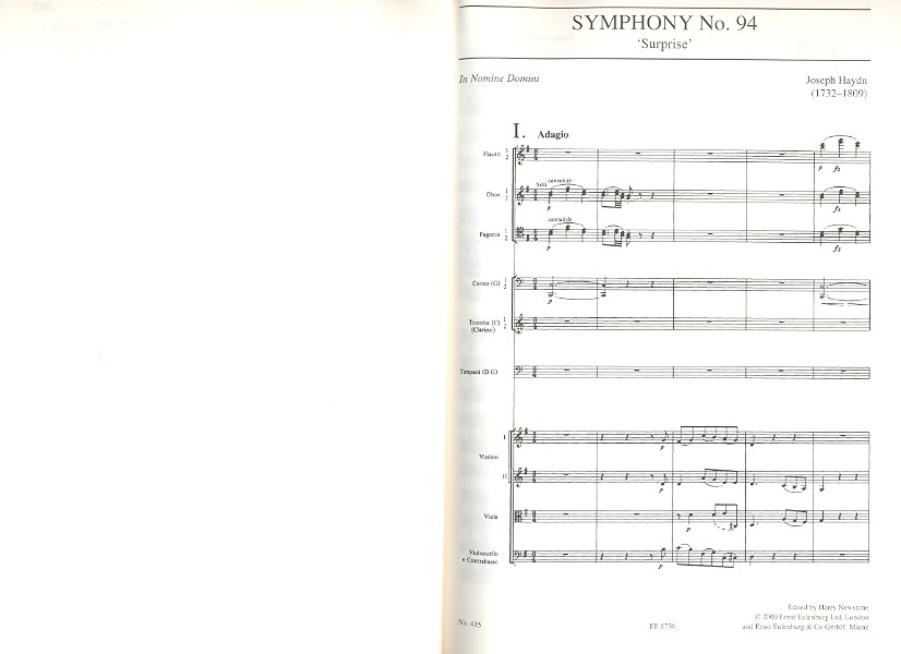 Sinfonie G-Dur Nr.94 Hob.I:94