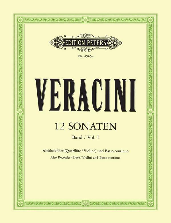 12 Sonaten Band 1 (Nr.1-3)