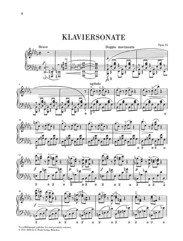 Sonate b-Moll op.35