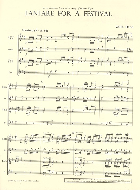 Fanfare for a Festival op.64