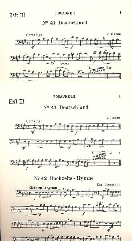 5 ausgewählte Quartette Band 3