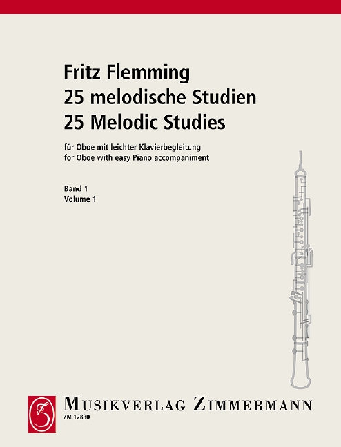 25 melodische Studien Band 1