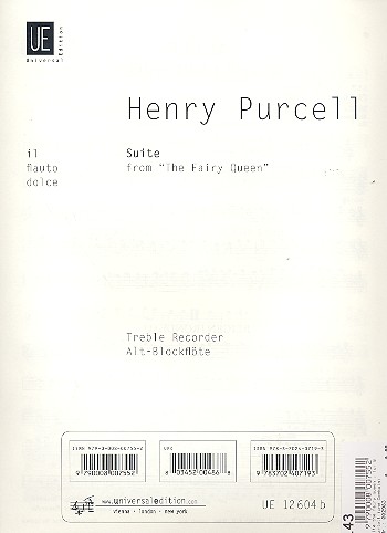 Suite The fairy Queen