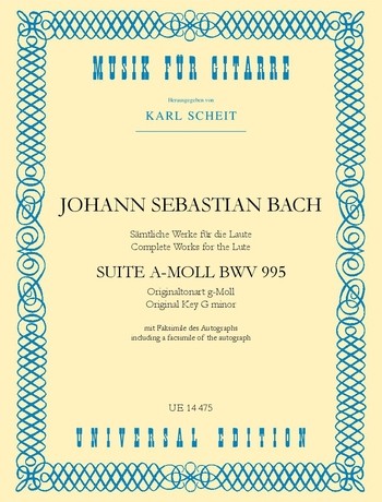 Suite a-Moll BWV995