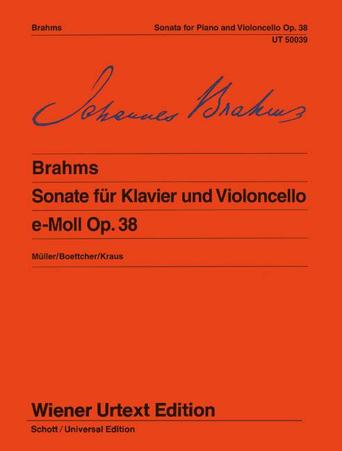Sonate e-Moll op.38