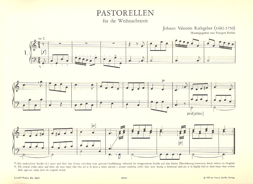 10 Weihnachtspastorellen