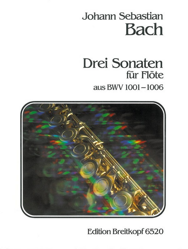 3 Sonaten Transkriptionen der Sonaten und Partiten BWV1001-1006