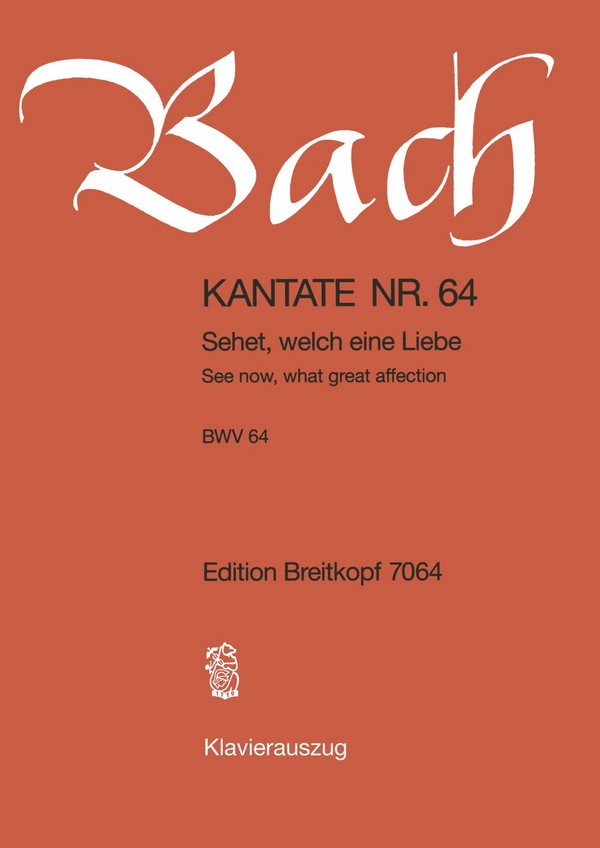 Sehet welch eine Liebe