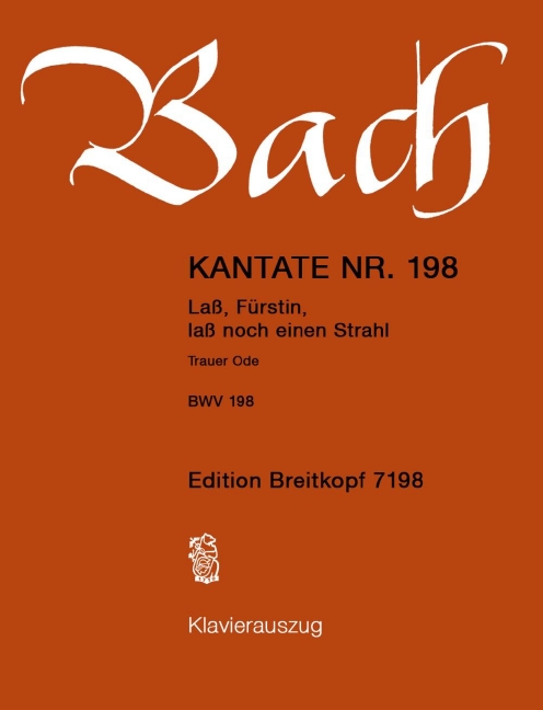 Laß Fürstin laß noch einen Strahl