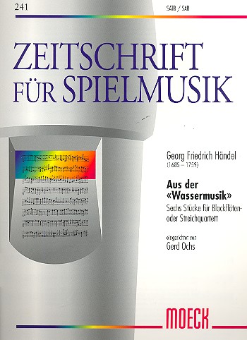 Aus der Wassermusik für