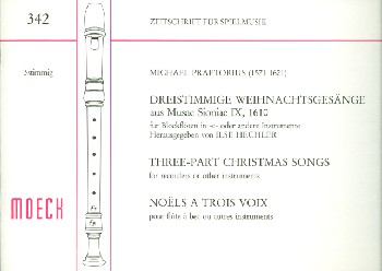 Dreistimmige Weihnachtsgesänge
