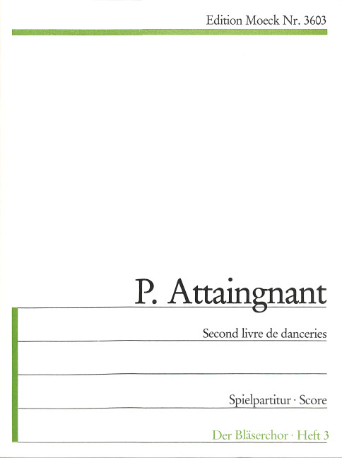 Second livre de danceries 1547