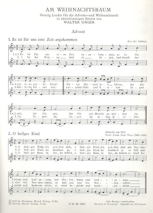 Am Weihnachtsbaum 40 Lieder für