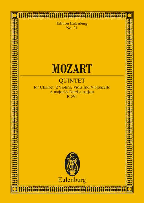 Quintett A-Dur KV581