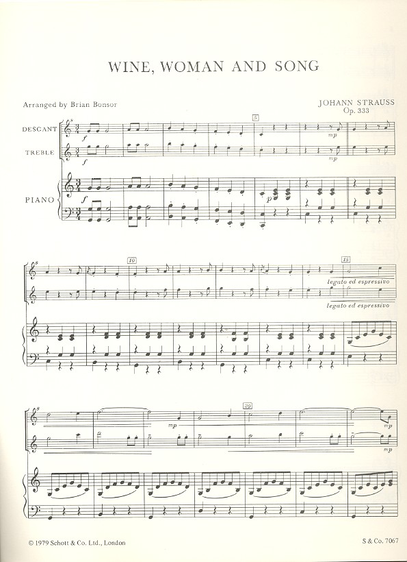 Wein, Weib und Gesang op.333