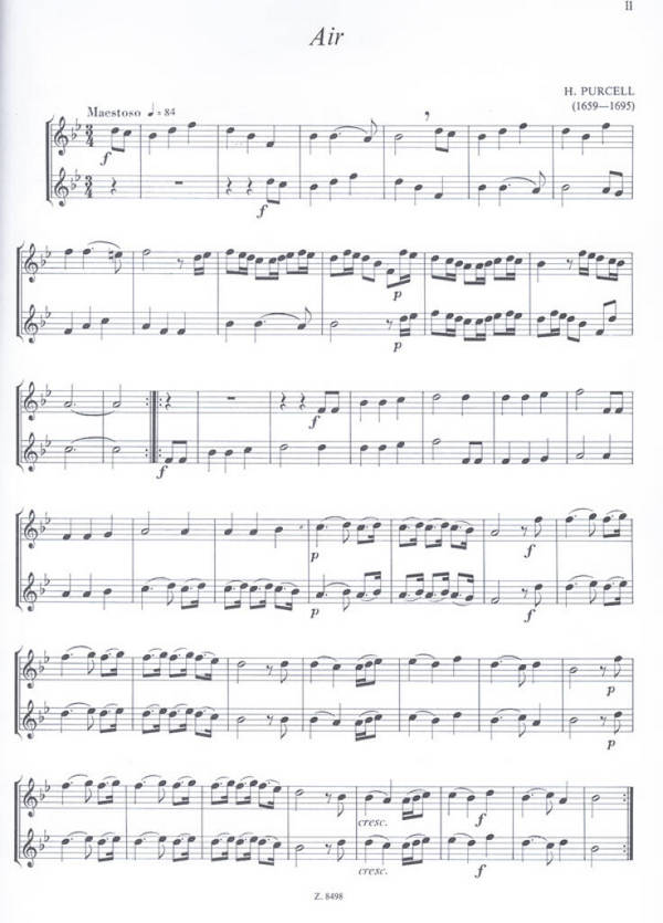 Flötenduos für Anfänger Band 1