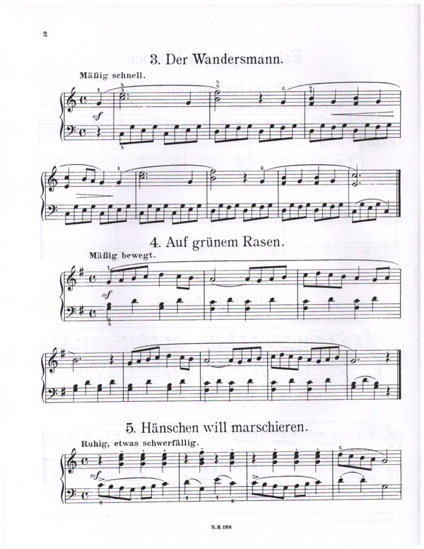 Erholungen am Klavier op.49