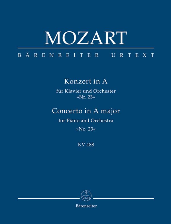 Konzert A-Dur KV488 