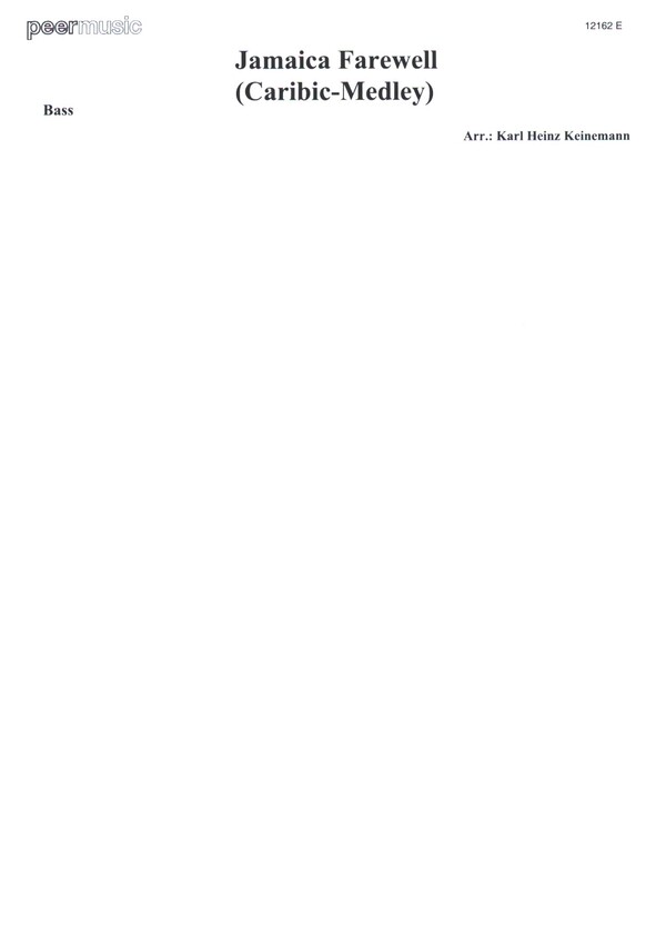 Jamaica Farewell