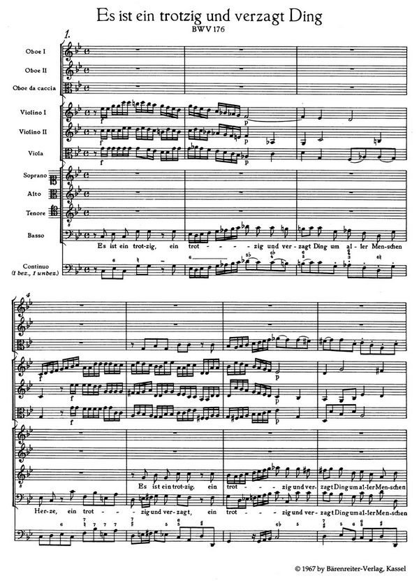 ES IST EIN TROTZIG UND VERZAGT