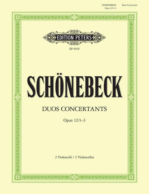 Duos concertantes op.12,1-3
