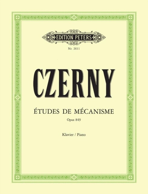 Études de Mécanisme op.849