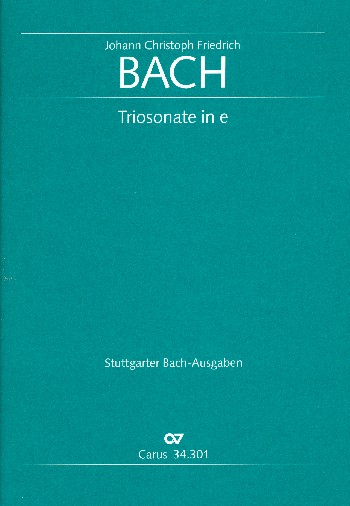 Triosonate e-Moll für Flöte,