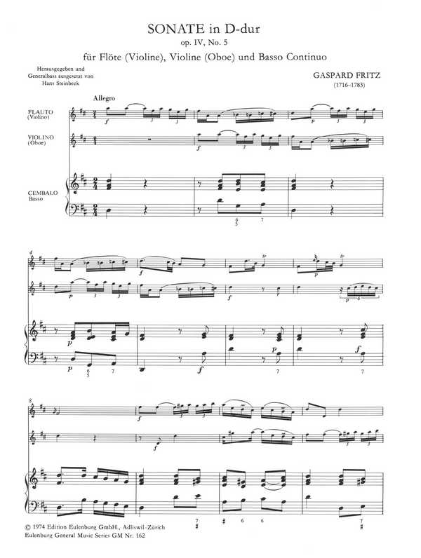 Sonate D-Dur op.4,5