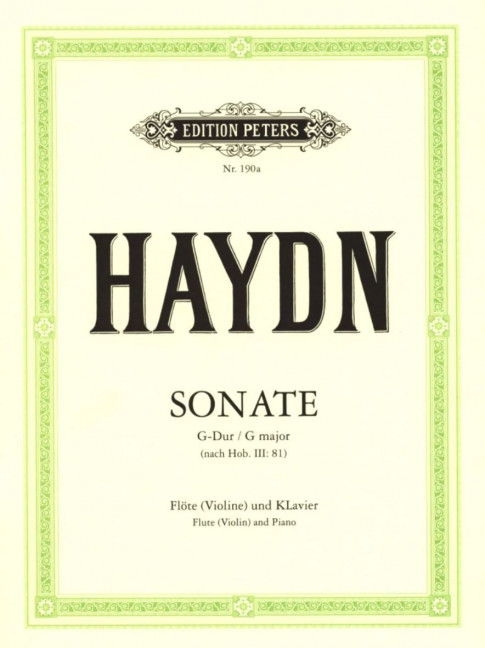 Sonate G-Dur