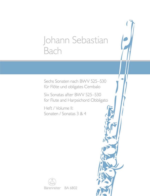 6 Sonaten nach BWV525-530 Band 2 (Nr.3-4)    