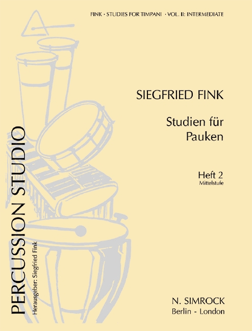 Studien für Pauken Band 2 - Progressivetüden