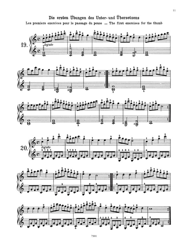 Erster Lehrmeister op.599