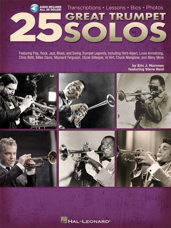 25 great Trumpet Solos (+Online Audio):