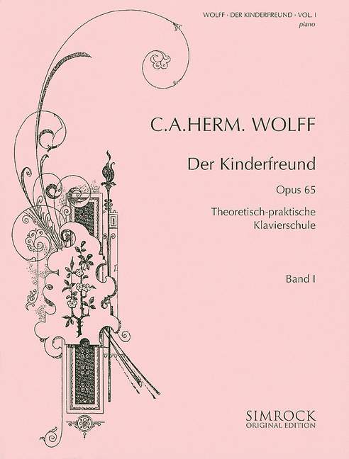 Der Kinderfreund op.65 Band 1 - Theoretisch-praktische Klavierschule
