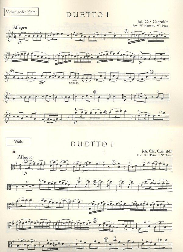 6 Duette Band 1 (Nr.1-3)