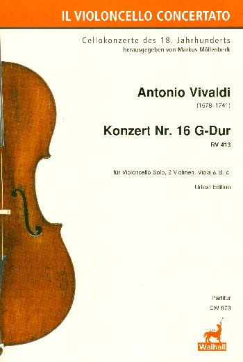 Konzert G-Dur Nr.16 RV413