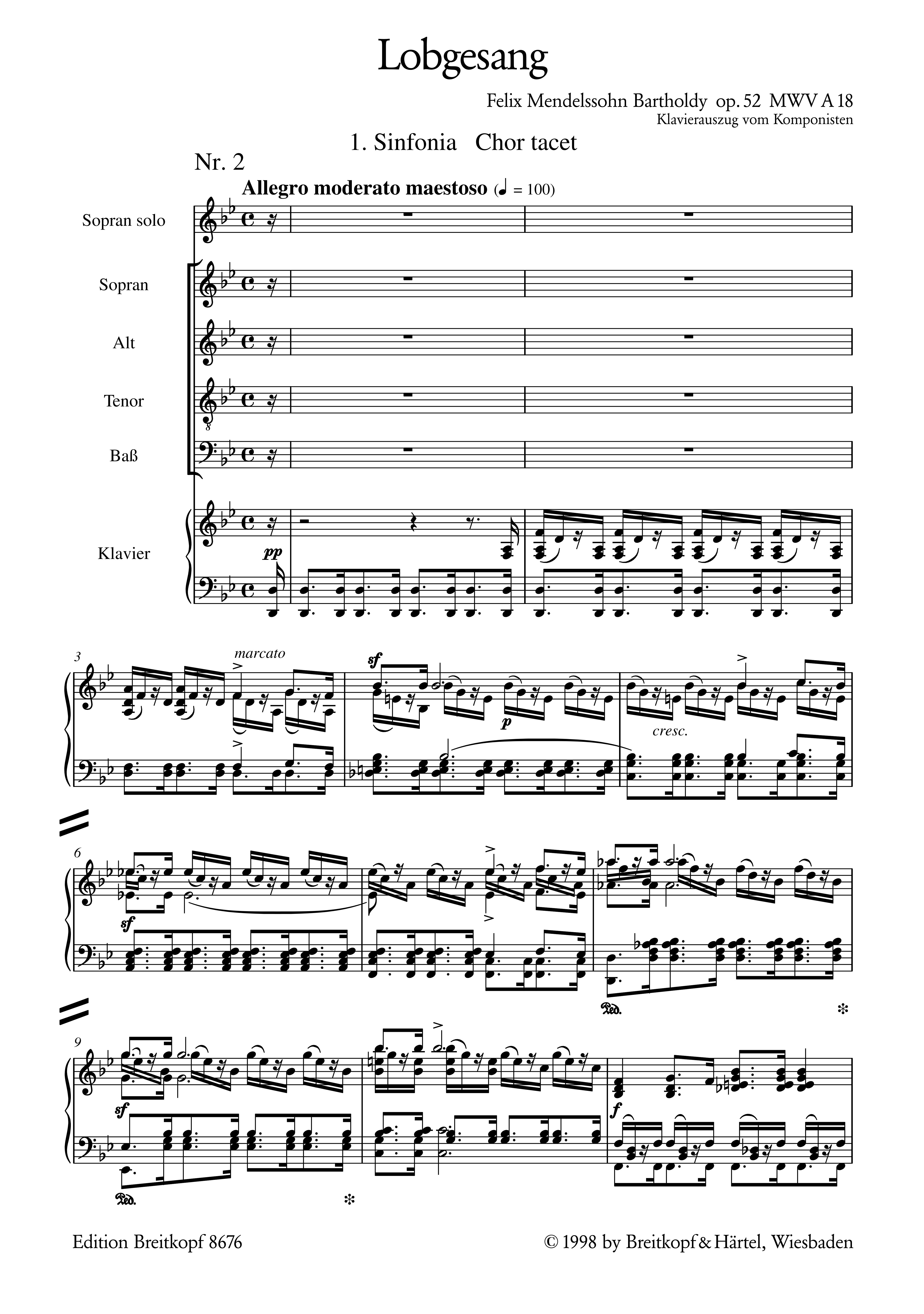 Sinfonie Nr.2 op.52