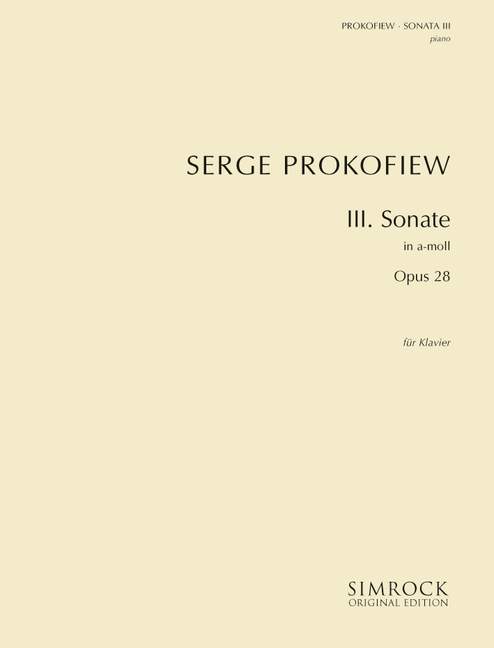 Sonate a-Moll a-Moll Nr.3 op.28