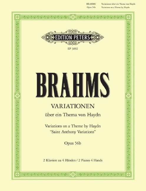 Variationen über ein Thema von Haydn op.65b