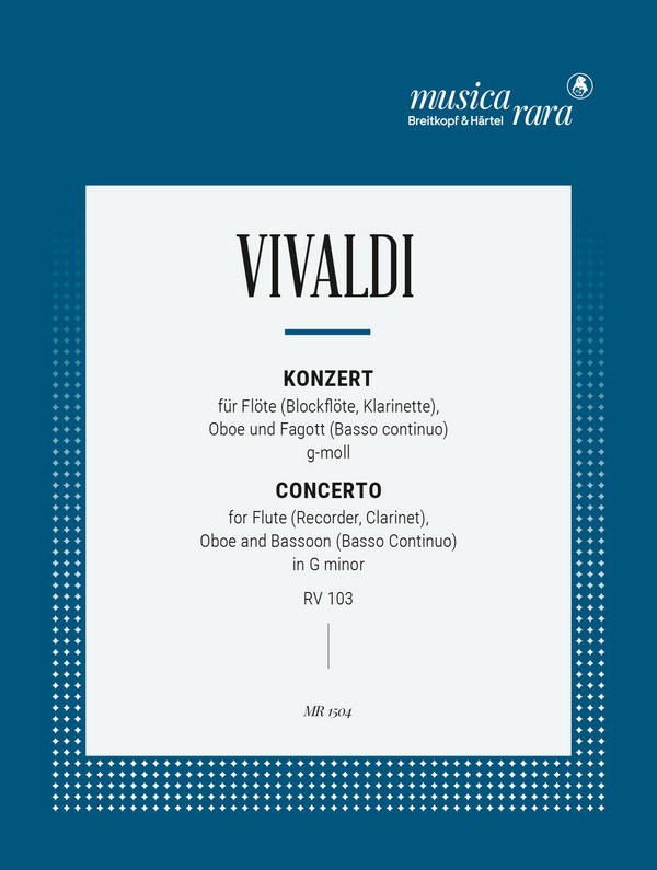 Konzert g-Moll RV103