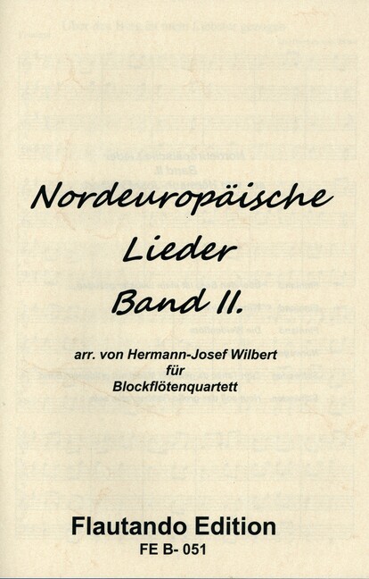 Nordeuropäische Lieder Band 2
