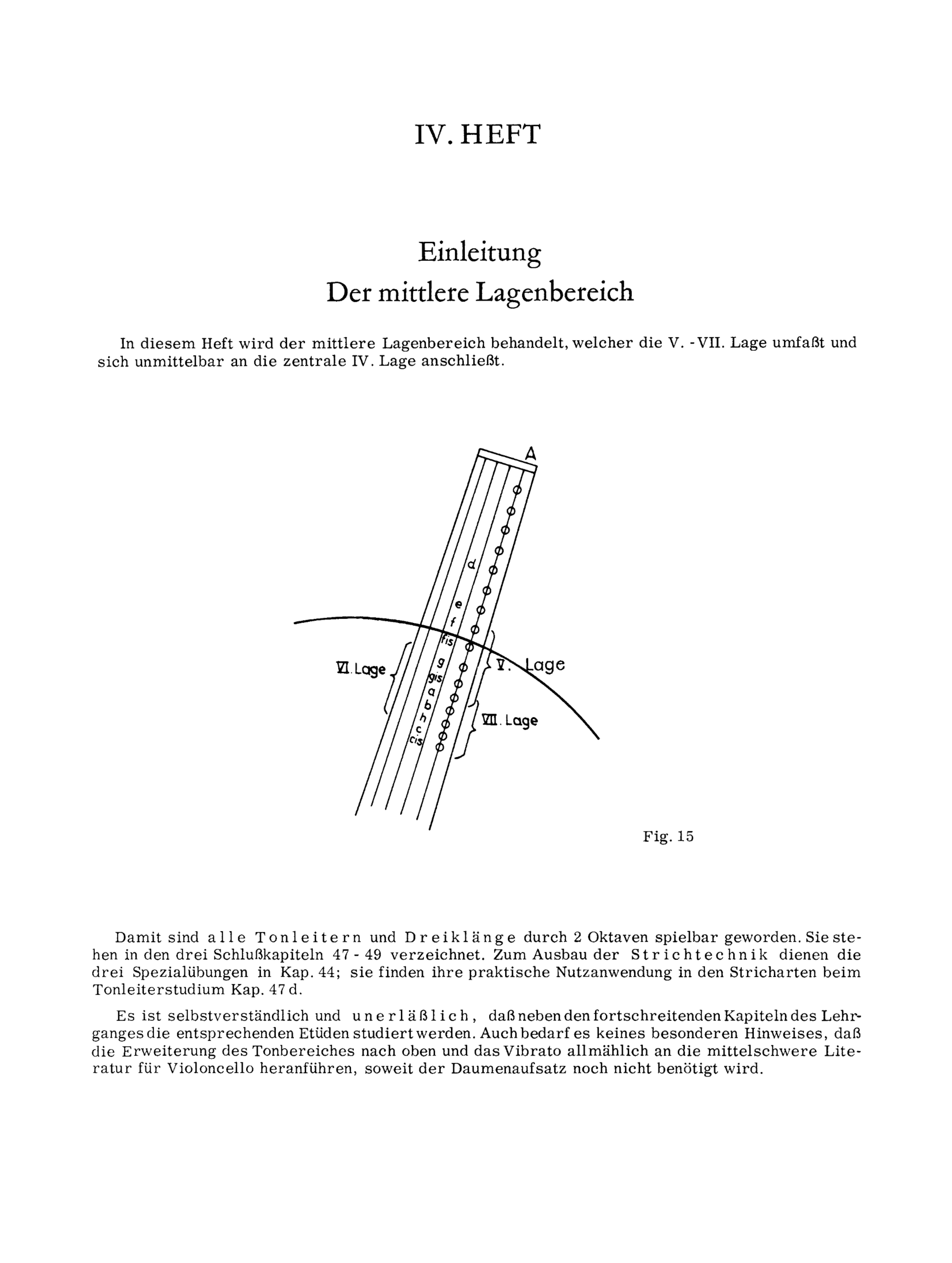 Praktischer Lehrgang für das Violoncello-Spiel Band 4