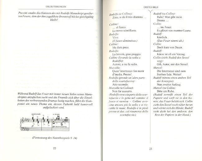 La Boheme Textbuch (it/dt),